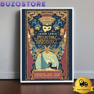Jason Leech Tour At Mishawaka Amphitheatre Bellvue CO On October 19 2024 Poster Canvas