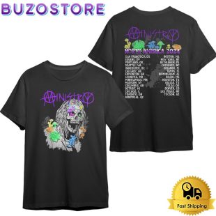 Ministry Mushroom 2024 Tour T Shirt