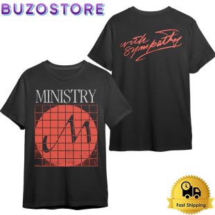Ministry With Sympathy Grid Logo T Shirt