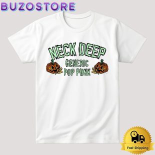 Neck Deep Generic Pop Punk Glow In The Dark T Shirt