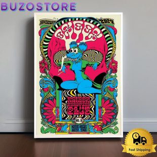 Osees Tour At Hotel Vegas Austin, TX On October 31, 2024 Poster Canvas