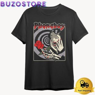 Phoneboy Skeleton Rose T Shirt