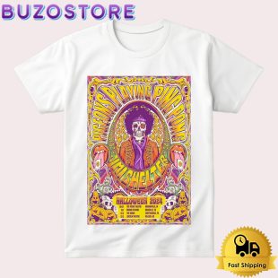 Pigeons Playing Ping Pong And Jimi Shelter Halloween 2024 T Shirt