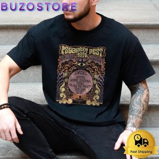 Psyched Fest Rickshaw Stop In San Francisco CA Oct 30-Nov 4 2024 T Shirt