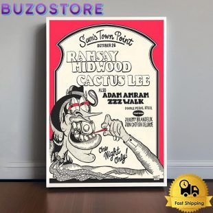 Ramsay Midwood Tour At Sam's Town Point Austin, TX On October 26, 2024 Poster Canvas