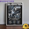 Silverstein 25 Years Of Noise Tour Poster Canvas