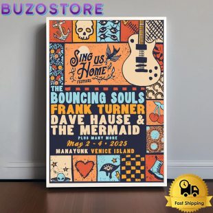 Sing Us Home Festival 2025 Poster Canvas