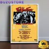 The Home Team Fall Tour 2024 Poster Canvas