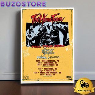 The Home Team Fall Tour 2024 Poster Canvas