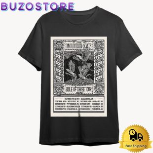 The Mountain Goats Rule Of Three Tour 2024 T Shirt