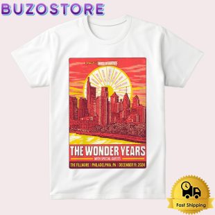 The Wonder Years Tour At The Fillmore Philadelphia, PA On December 19, 2024 T Shirt
