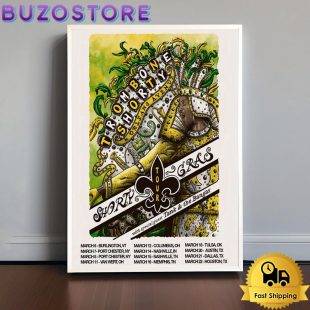 Trombone Shorty Tour Shorty Gras 2025 Poster Canvas
