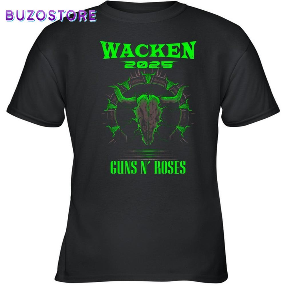 Guns N' Roses Music Wacken Unisex T-Shirt For Fans