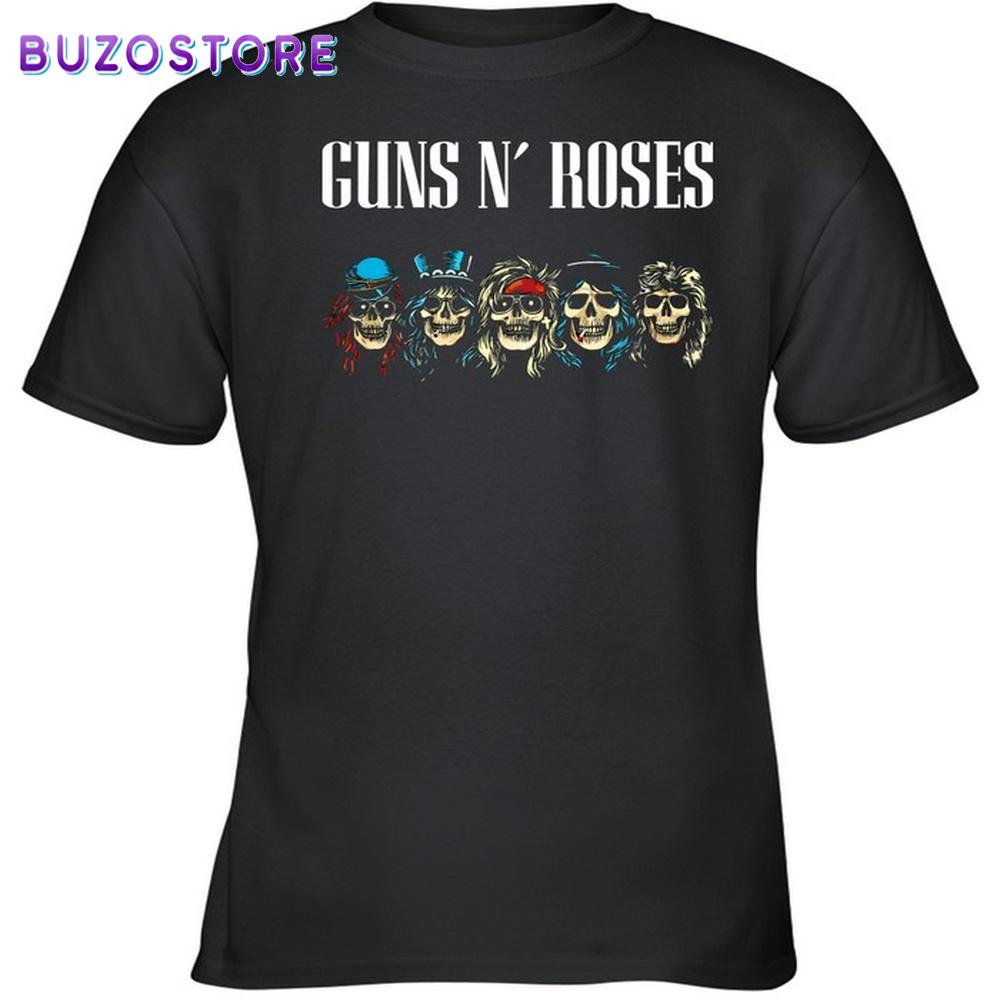 Guns N' Roses Skull Face Unisex T-Shirt For Fans