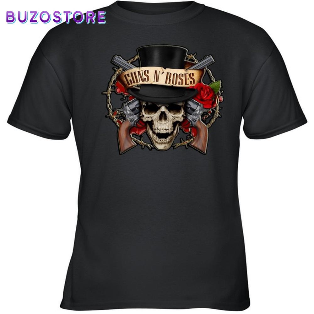 Guns N' Roses Skull Pattern Unisex T-Shirt For Fans