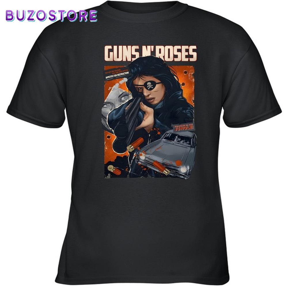 Guns N' Roses Stockholm Unisex T-Shirt For Fans