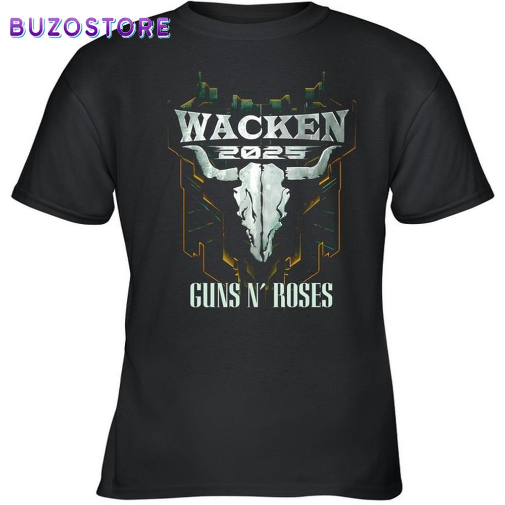 Guns N' Roses Wacken Music Unisex T-Shirt For Fans