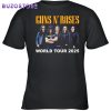 Guns N' Roses World Tour 2025 Unisex T-Shirt For Fans
