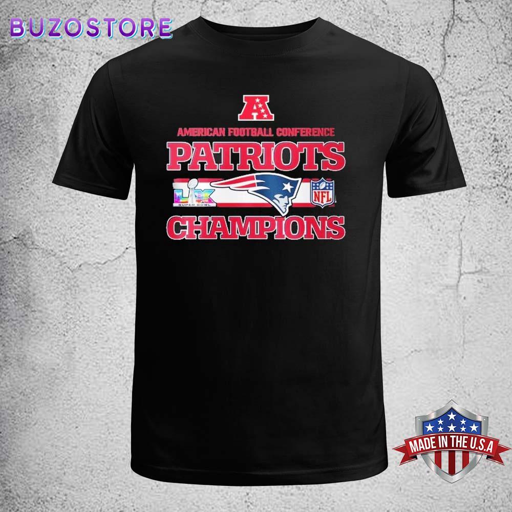 New England Patriots American Football Conference Champions Unisex T-Shirt