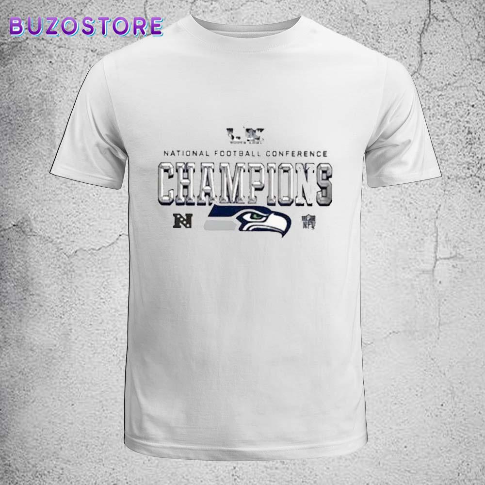 Seattle Seahawks NFL National Football Conference Champions Unisex T-Shirt