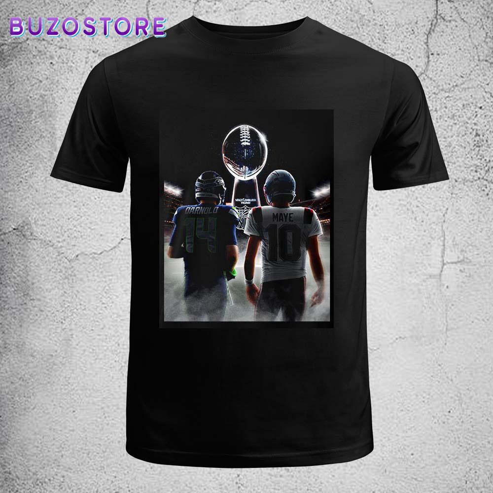 Seattle Seahawks vs New England Patriots Unisex T-Shirt