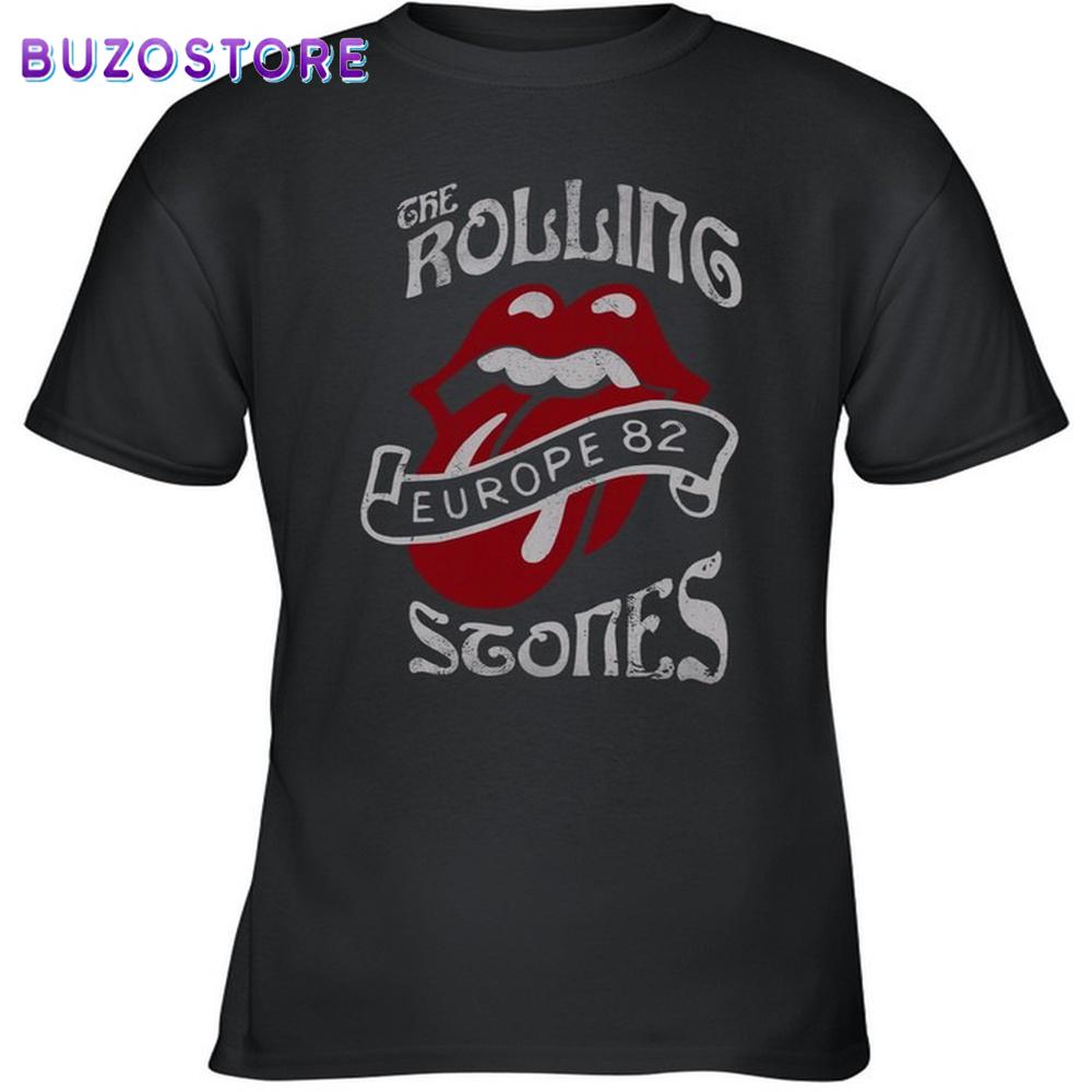 The Rolling Stones Europe 82 Tour Unisex T-Shirt For Fans