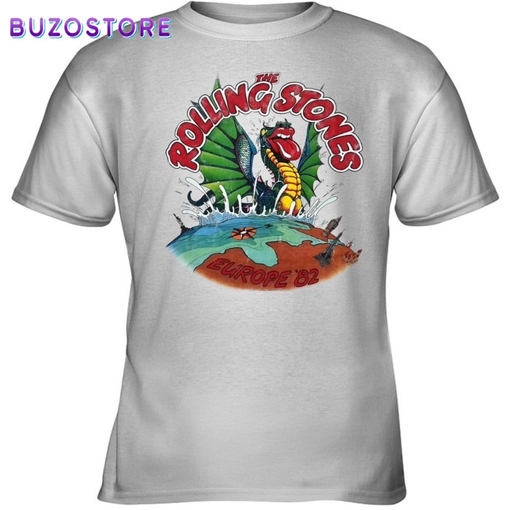 The Rolling Stones Europe '82 Unisex T-Shirt For Fans