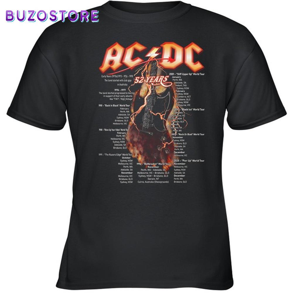 ACDC 52 Years Unisex T-Shirt