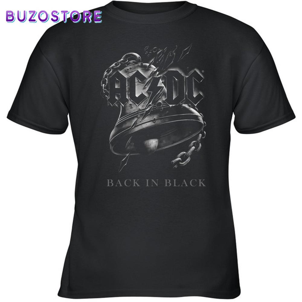 ACDC BACK IN BLACK TORN Unisex T-Shirt