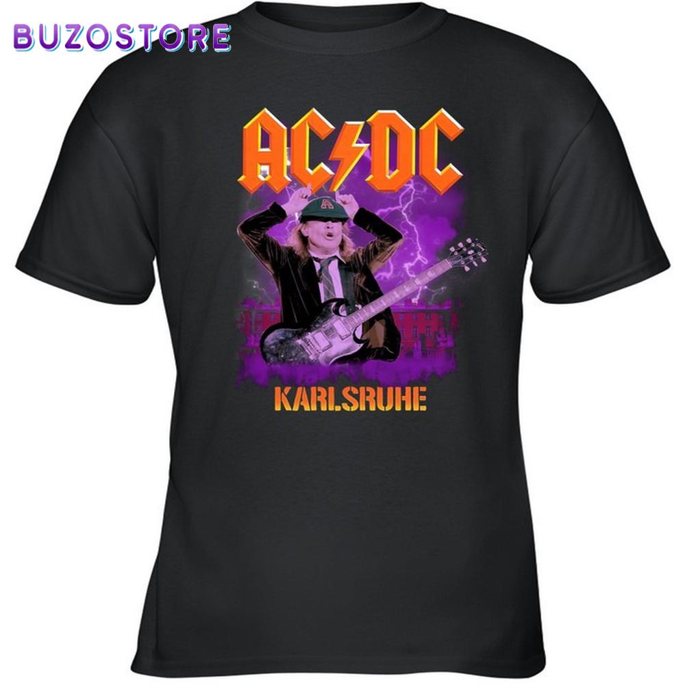 ACDC Karlsruhe PWR UP Event Tour Unisex T-Shirt