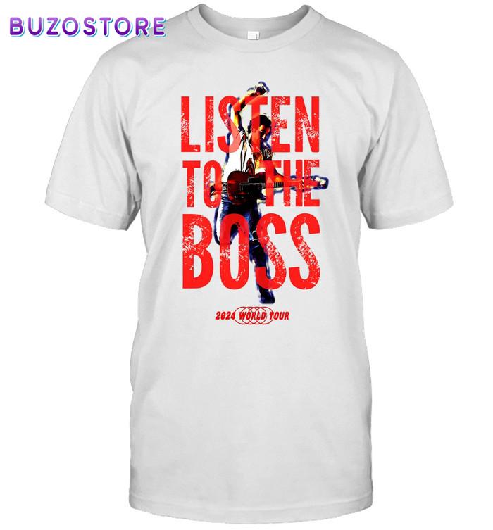 Bruce Springsteen 2024 Tour Unisex T-Shirt For Fans