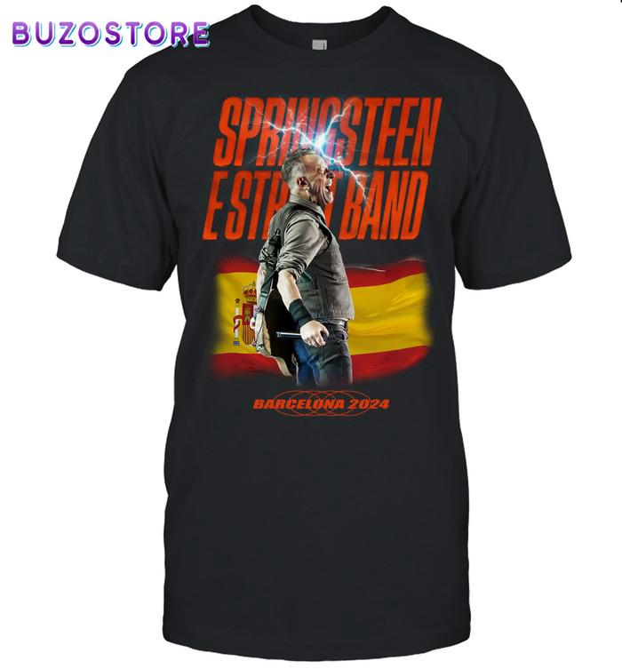 Bruce Springsteen Barcelona, ES Tour 2024 Unisex T-Shirt For Fans
