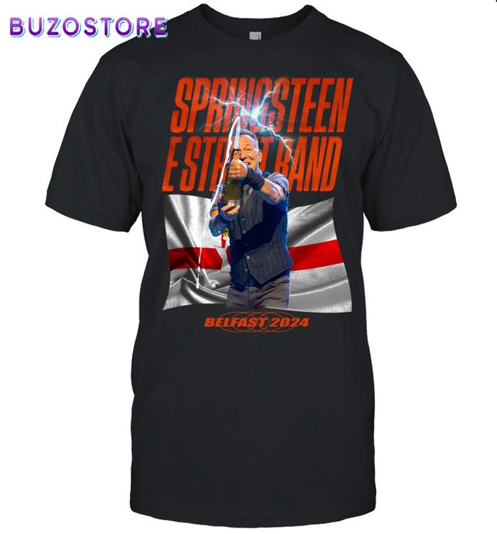 Bruce Springsteen Belfast Tour 2024 Unisex T-Shirt For Fans