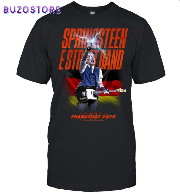 Bruce Springsteen Frankfurt Tour 2025 Unisex T-Shirt For Fans