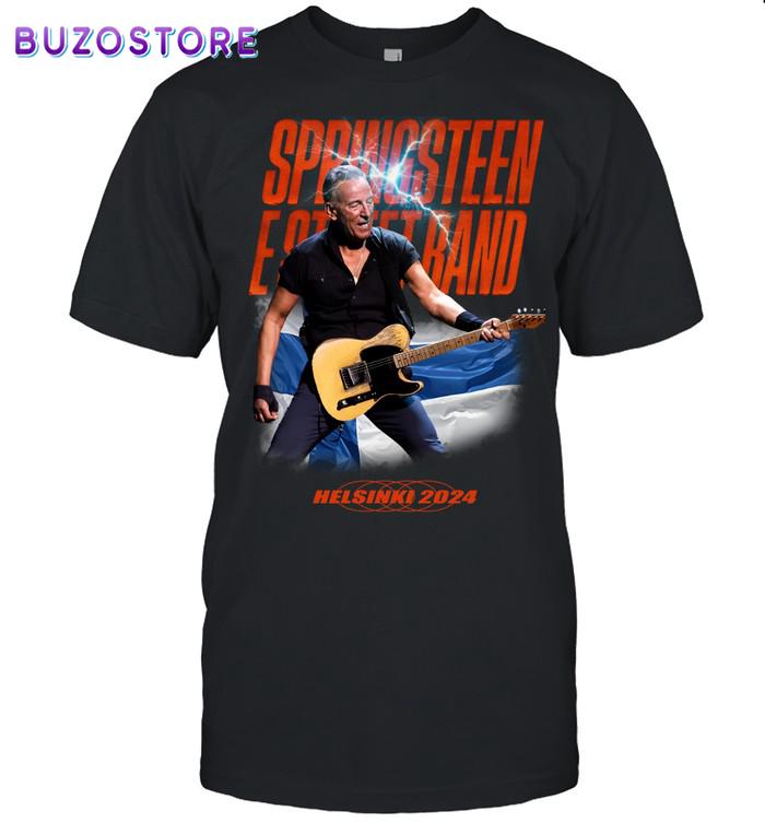 Bruce Springsteen Helsinki Tour 2024 Unisex T-Shirt For Fans
