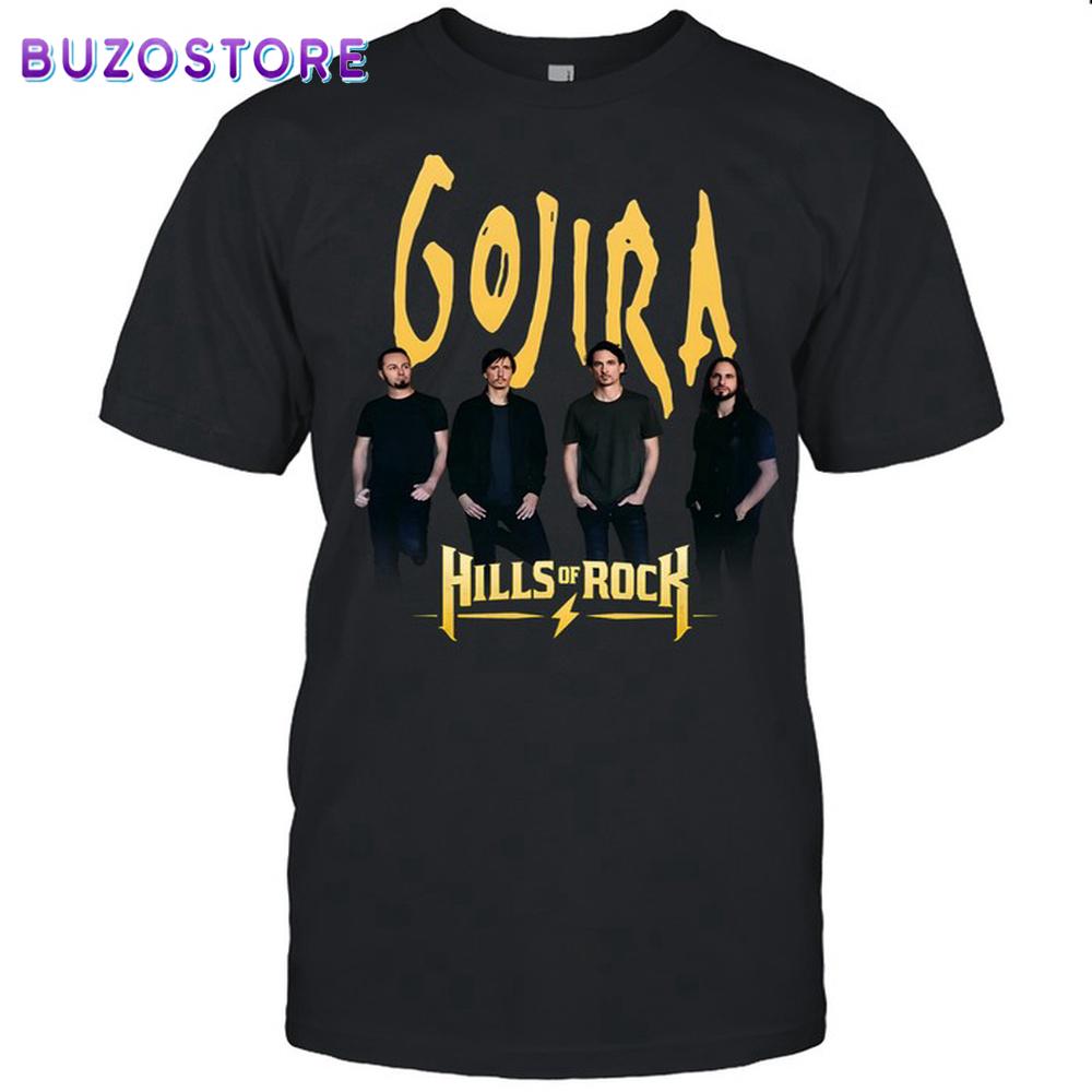 Gojira Hills of Rock Plovdiv 2025 Unisex T-Shirt For Fans