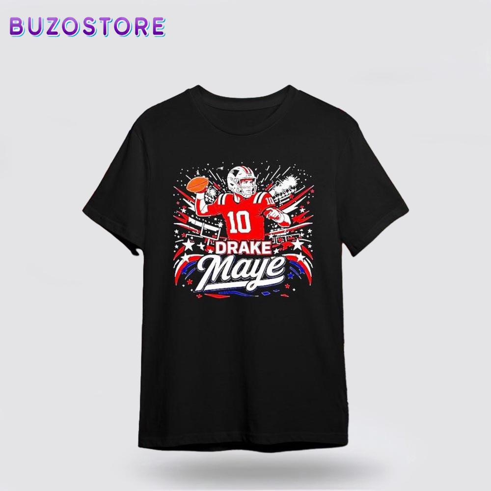 New England Patriots Nfl I Heart Drake Maye Super Bowl Unisex T-Shirt For Fans