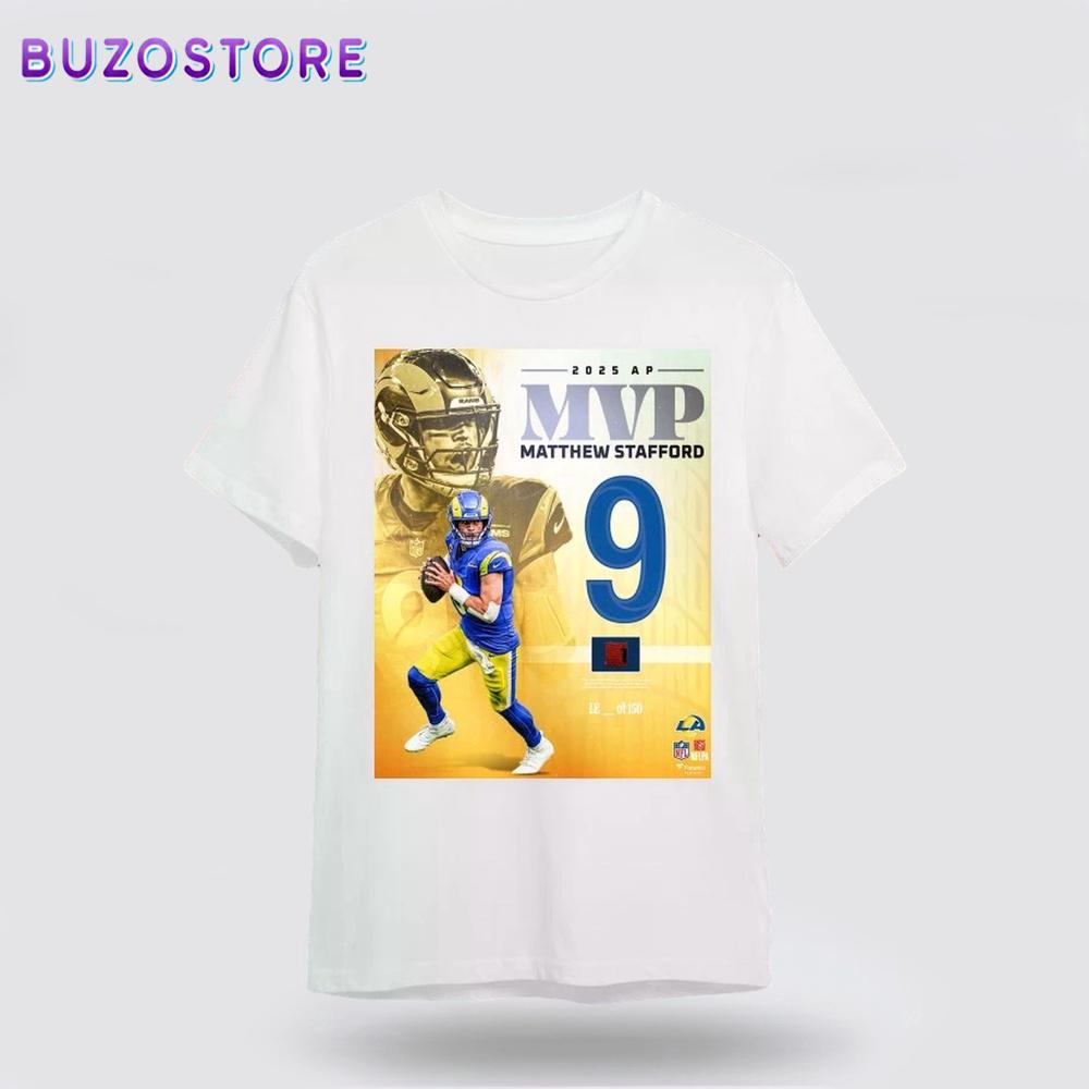 Original Matthew Stafford MVP Unisex T-Shirt For Fans
