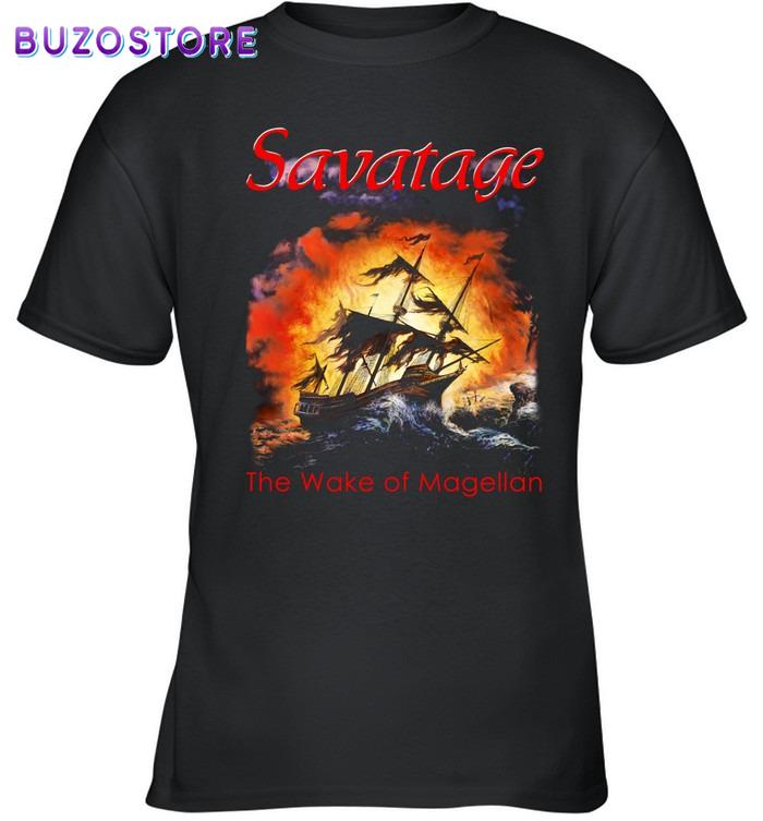 Savatage 1998 Wake Of Magellan Heavy Metal Band Unisex T-Shirt