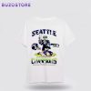 Seattle Seahawks Mascot Super Bowl LX Unisex T-Shirt For Fans