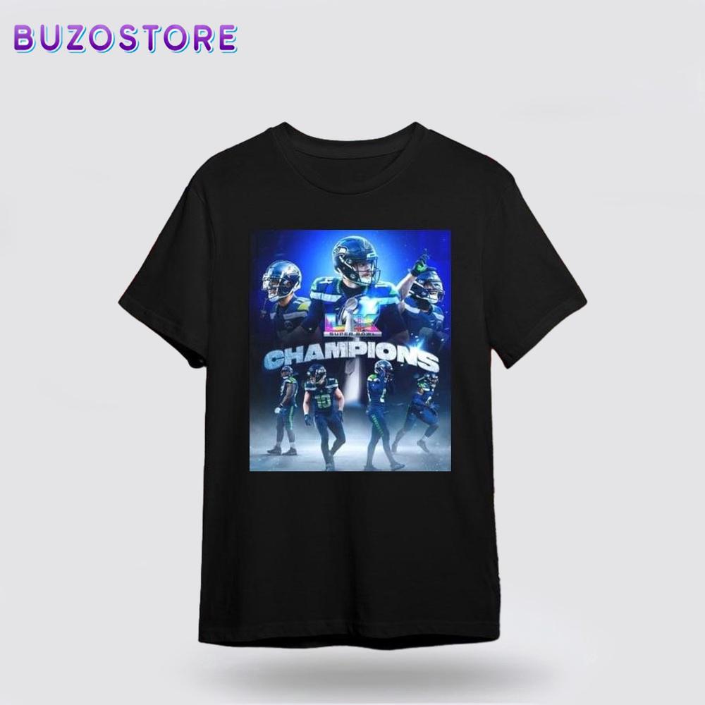 Seattle Seahawks S Bowl Champions Unisex T-Shirt For Fans