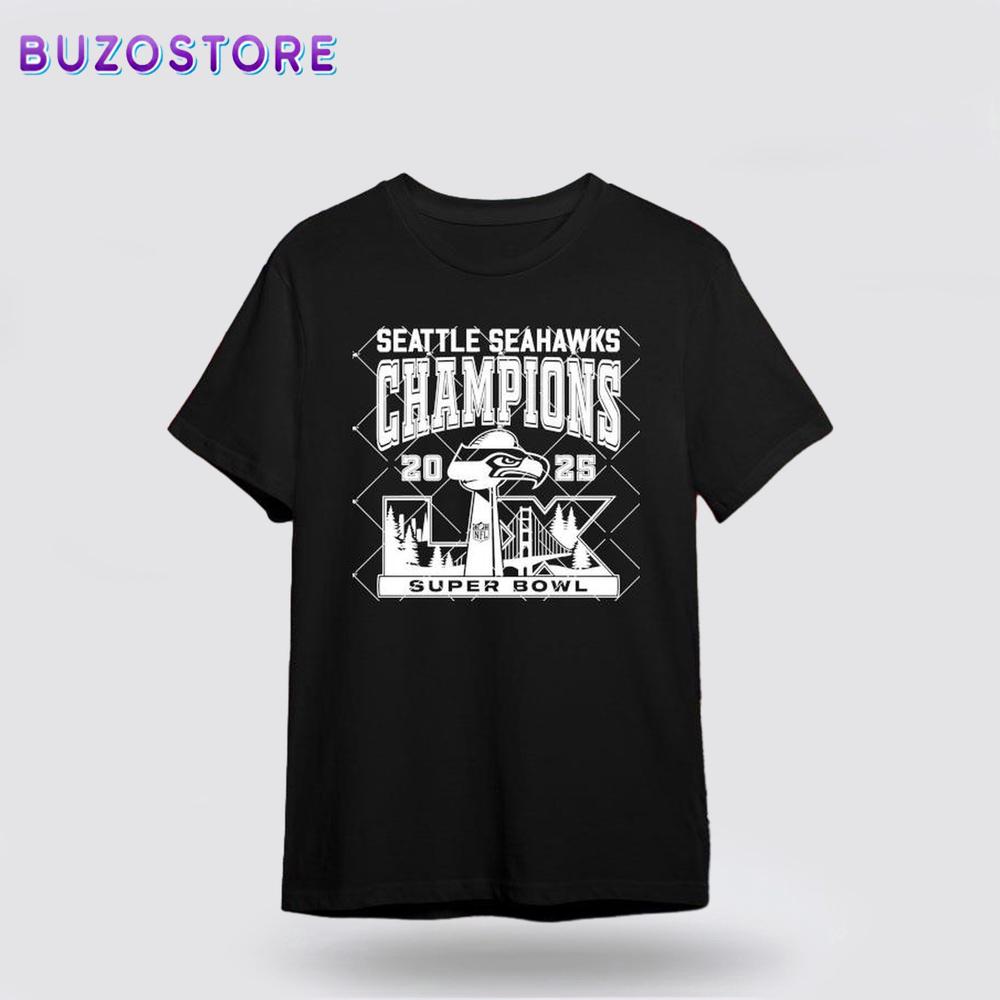Super Bowl LX National Football Champions Unisex T-Shirt For Fans