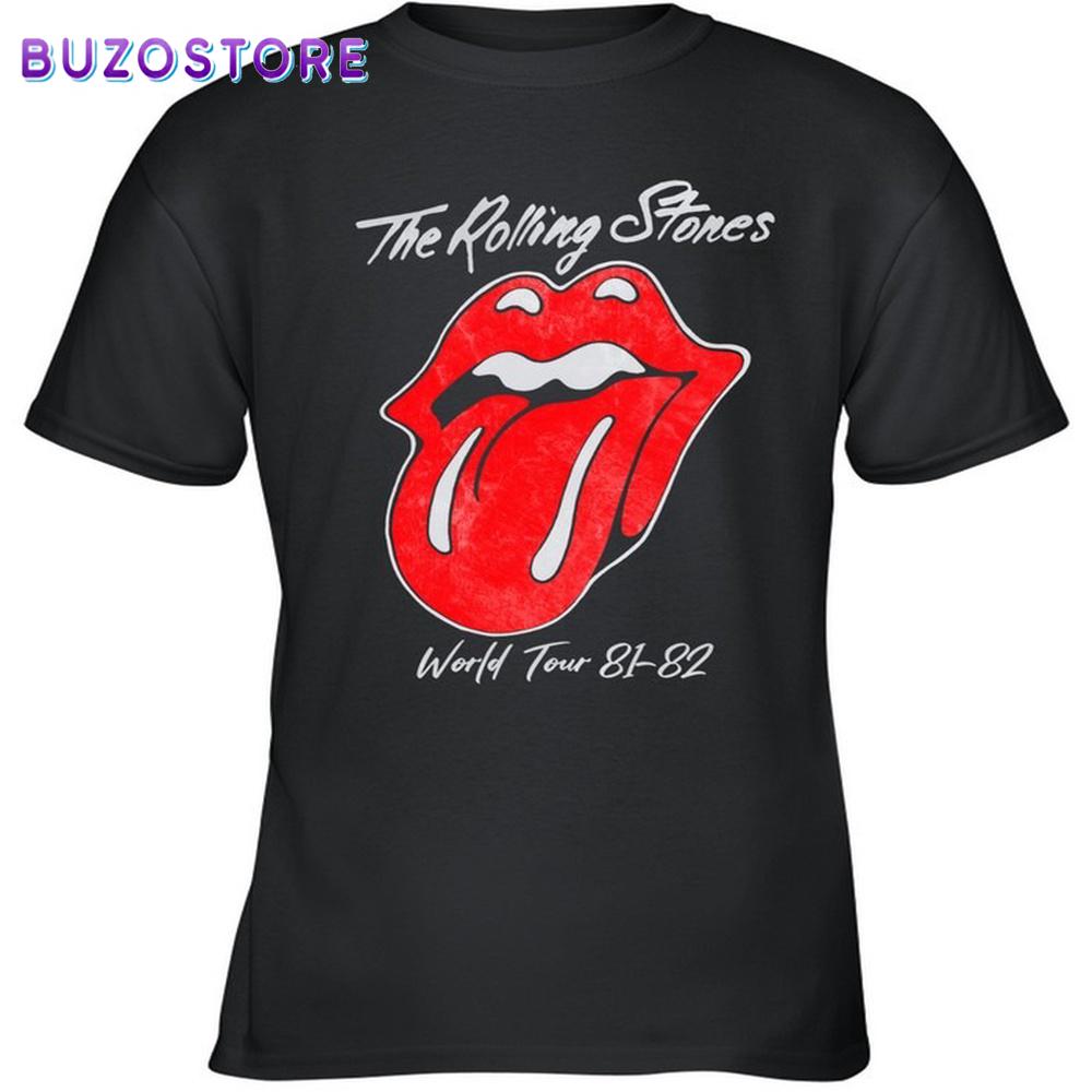 The Rolling Stones World Tour 81-82 Unisex T-Shirt For Fans