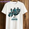 2025 Eagles Back To Back NFC EAST Champions Shirt