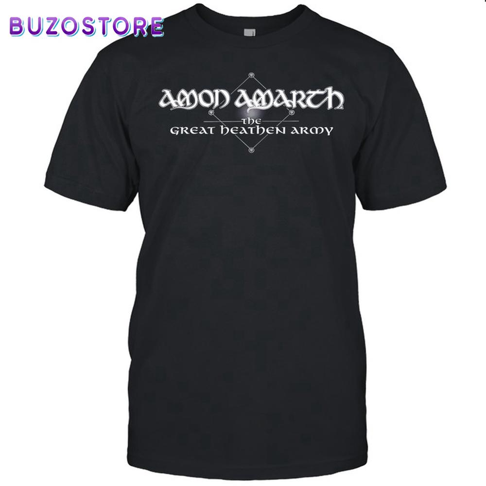 Amon Amarth The Great Heathen Army Greyscale Unisex T-Shirt