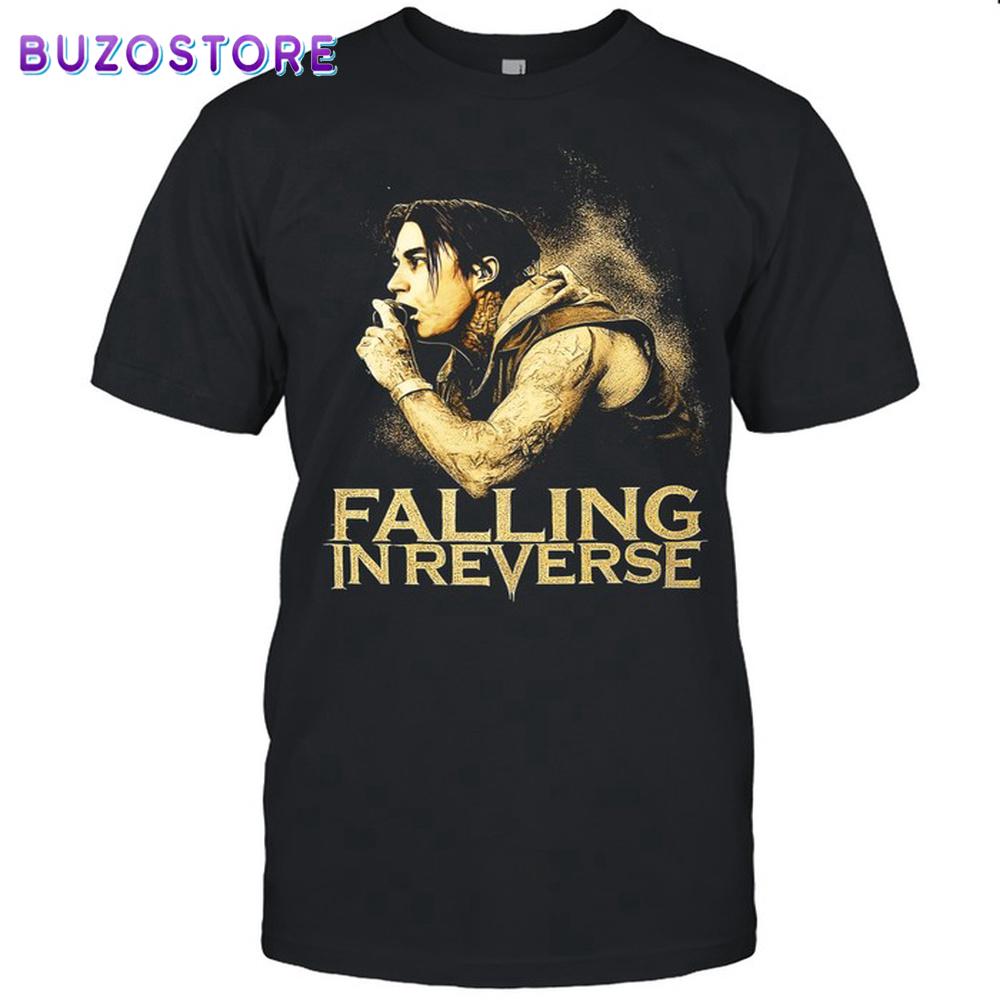 Falling In Reverse T-Shirt Ronnie Radke Graphic Tee, Rock Concert Unisex T-Shirt For Fans