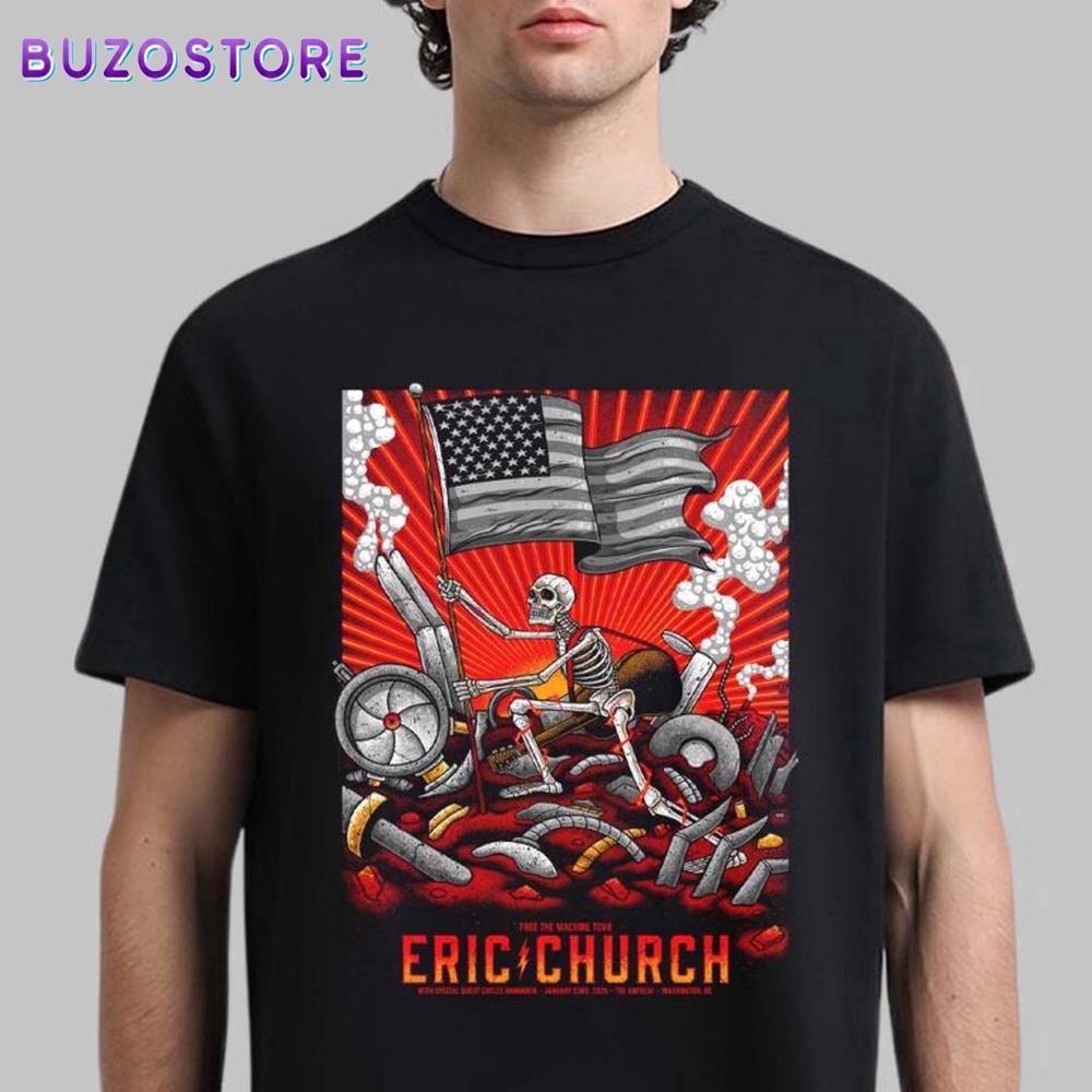 Eric Church Washington DC 2026 Night 2 Unisex T-Shirt