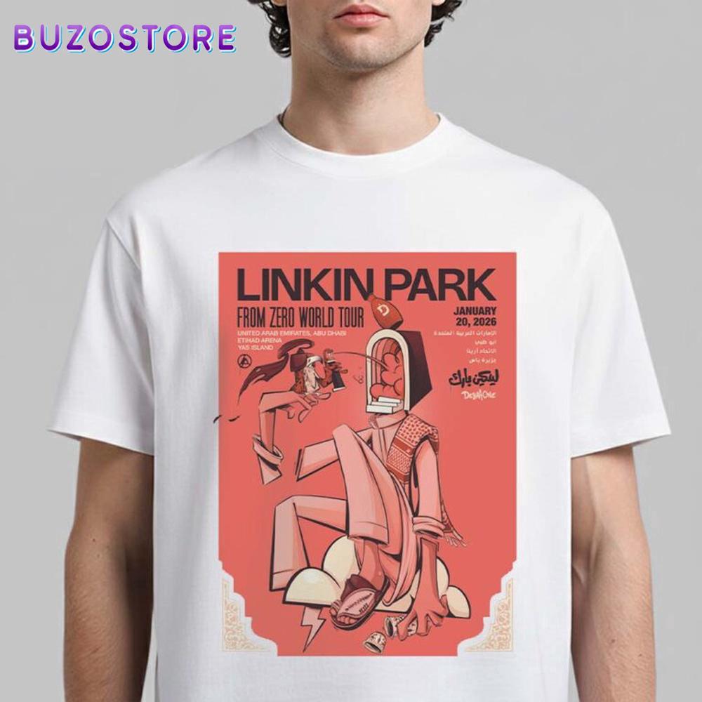 Linkin Park From Zero World Tour 2026 Music Unisex T-Shirt