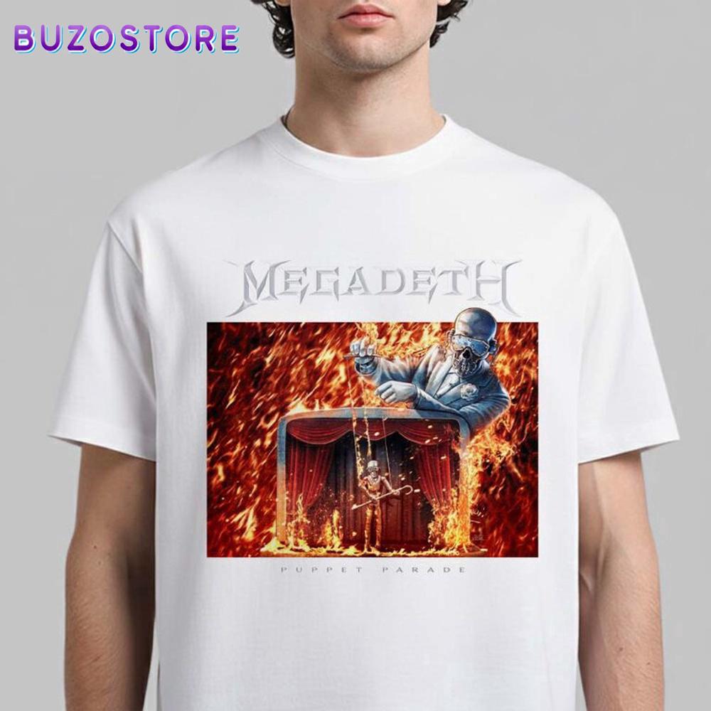 Megadeth Puppet Parade Single Cover Unisex T-Shirt
