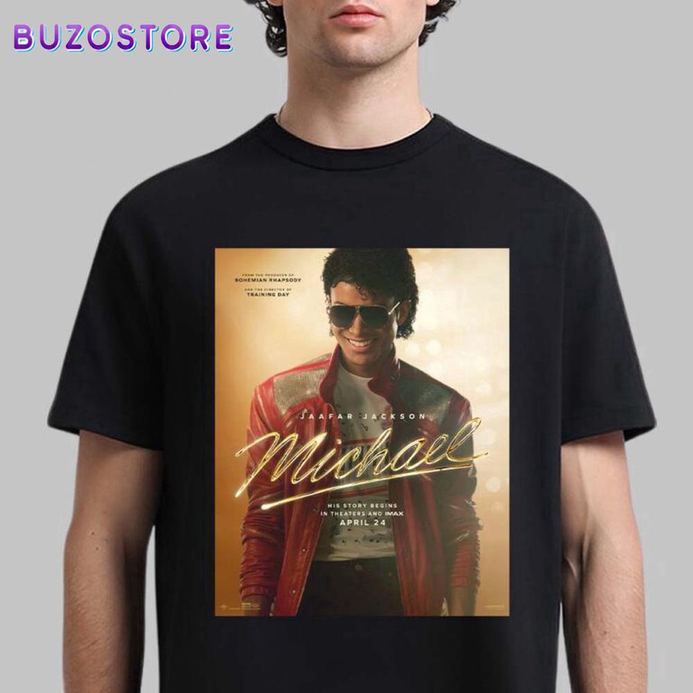 Michael Movie Michael Jackson Biopic His Story Unisex T-Shirt